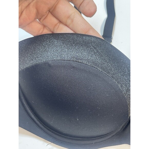SEA BBOT Padded Push-up Anti Slip Multiway Strapless Bra In Black Sz 34D New - Picture 4 of 9